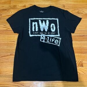 Pre-Owned WWE NWO New World Order Short Sleeve Tee T-Shirt